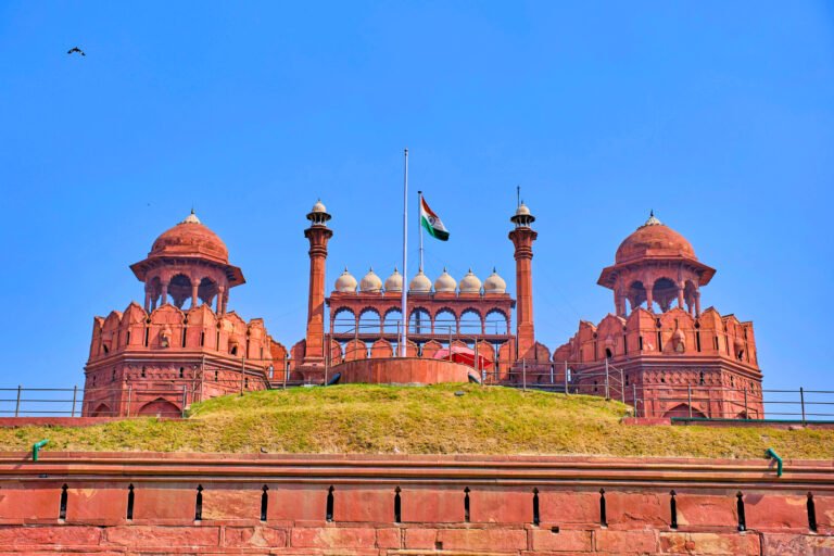 Red fort in old delhi