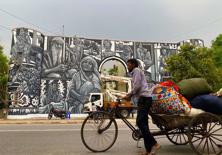 Street art in Delhi