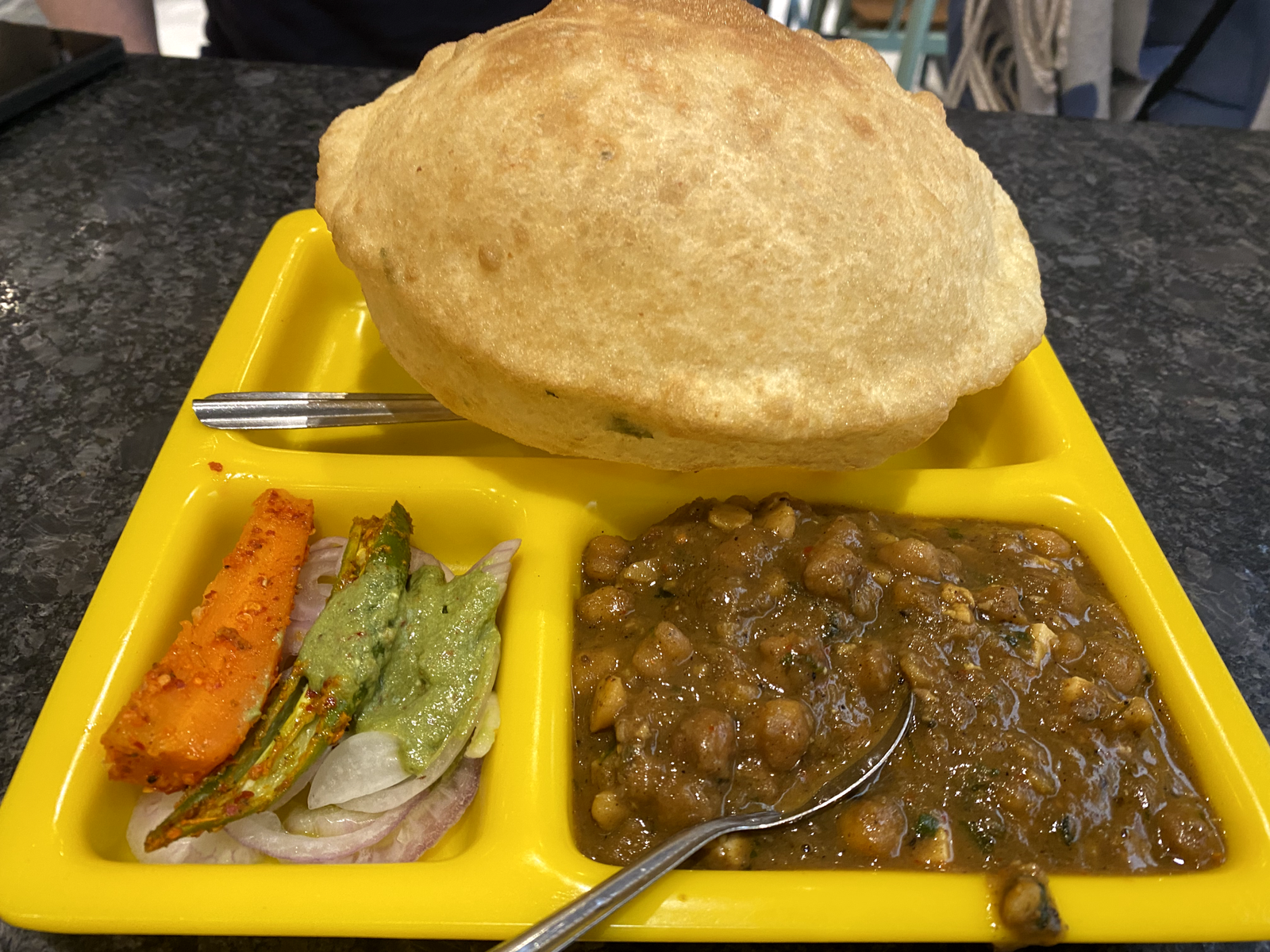 Best chole bhature in Old Delhi Chandni Chowk street food tour