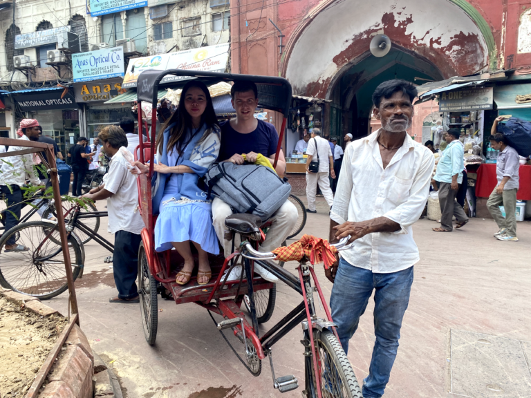 Old Delhi Cycle Rickshaw tour scaled