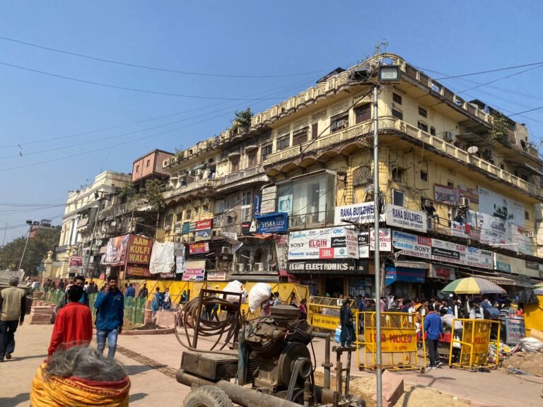 Old delhi buildings