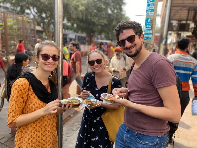 Safest Street food tour in delhi scaled