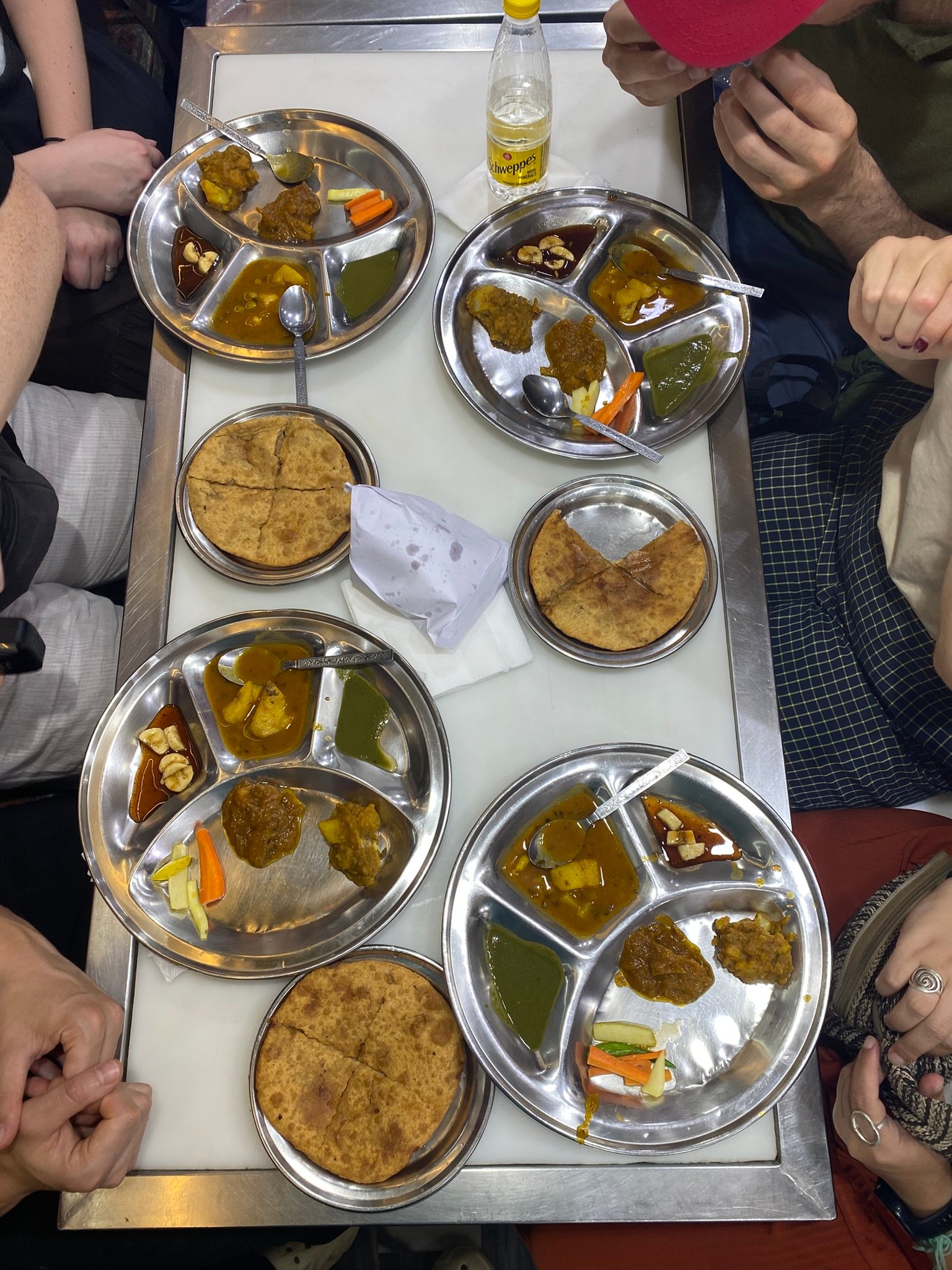 Street food in Old Delhi Chandni Chowk area