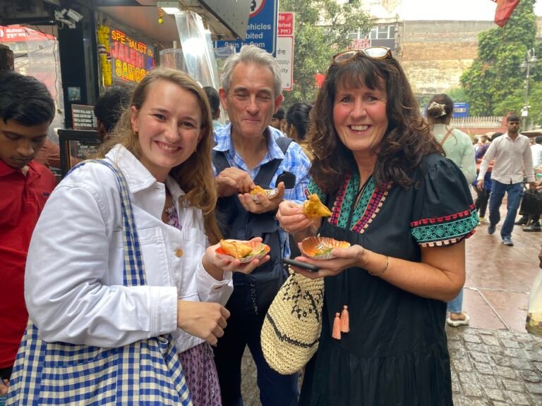 tourists exploring New delhi safely scaled