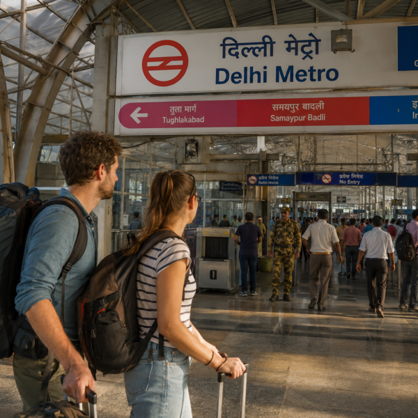 First Impression of Delhi Metro for a Tourist
