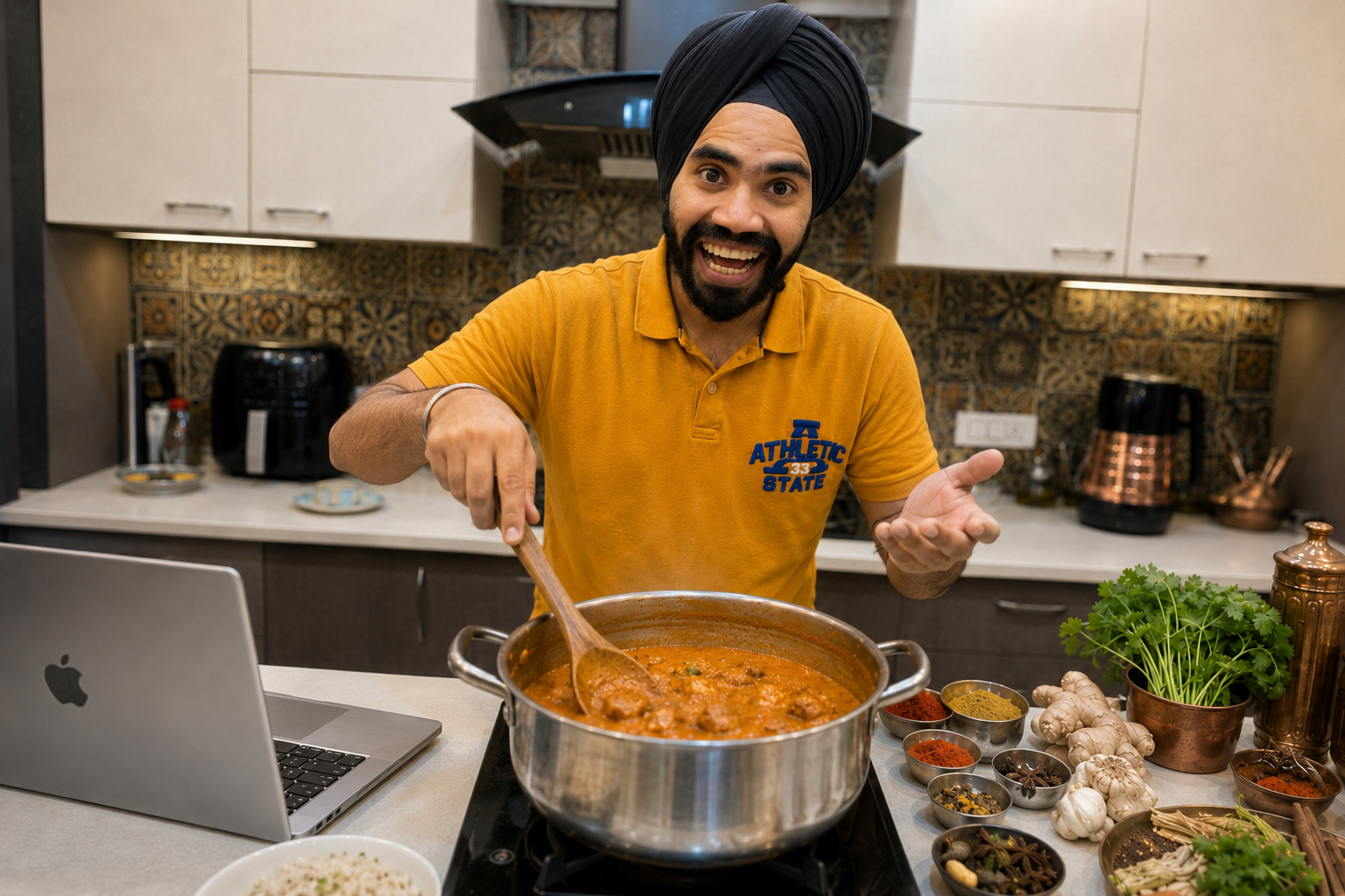 Chicken Tikka Masala & Jeera Rice (Vegan Friendly)