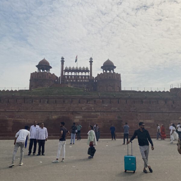 lal quila front angle
