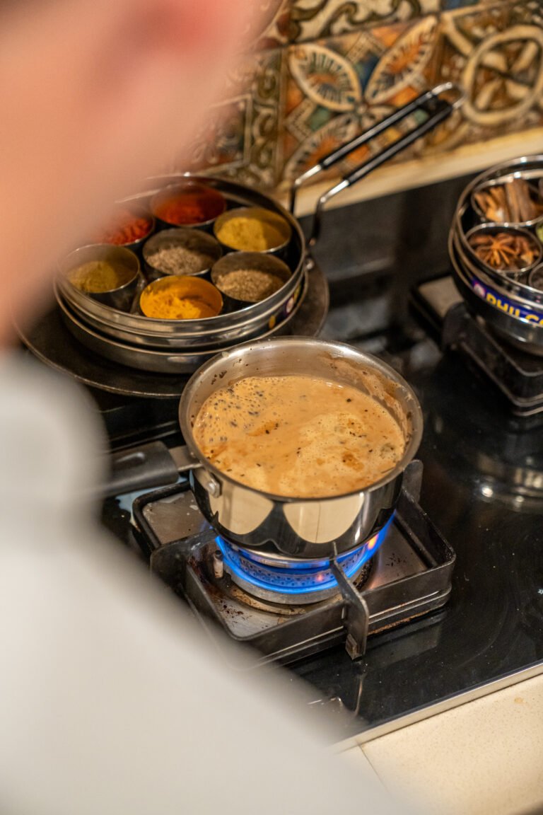step by step masala chai preparation