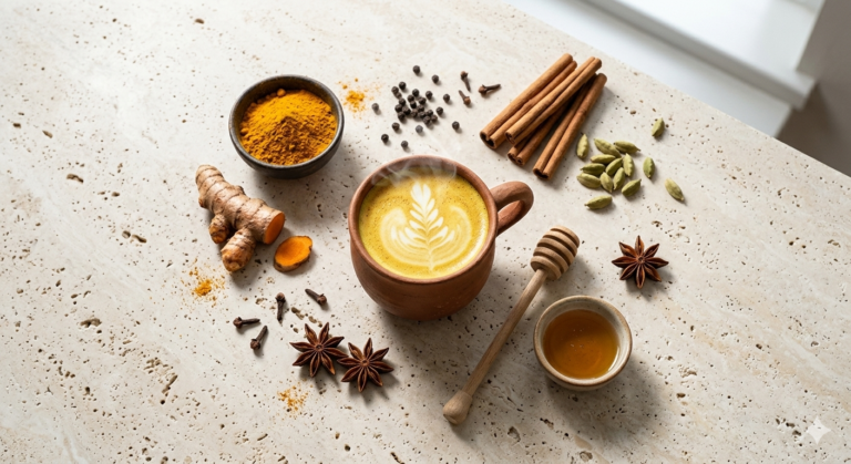 turmeric milk spices