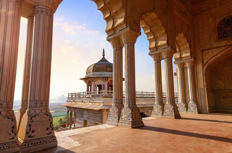 agra-fort-musamman-burj-dome-as-seen-through-the-pillars-of-a-hallway-known-as-the-diwan-i-khas-agra-fort-is-a-unesco-world-heritage-site-located-at-agra-india Agra Fort Musamman Burj dome as seen through the pillars of a hallway known as the Diwan i Khas. Agra Fort is a UNESCO World Heritage site located at Agra, India