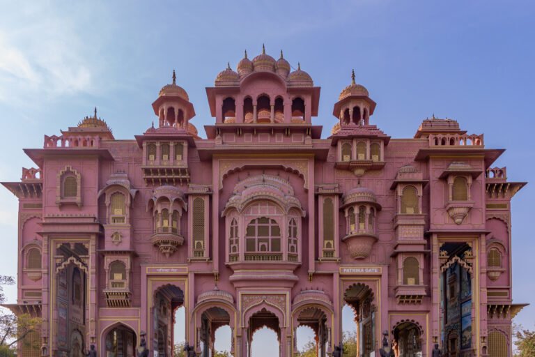 patrika-gate-the-ninth-gate-of-jaipur-located-at-jawahar-circle-patrika-gate-in-the-jawahar-circle-gardens-in-the-pink-city-jaipur-rajasthan-india Patrika Gate, The ninth gate of Jaipur located at Jawahar Circle, Patrika Gate in the Jawahar Circle Gardens in the Pink City , Jaipur, Rajasthan, India