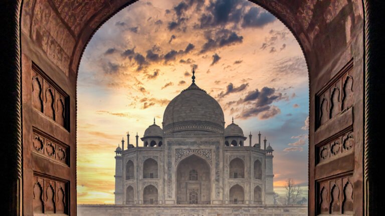 taj-mahal-is-an-ivory-white-marble-mausoleum-on-yamuna-river-in-the-indian-city-taj-mahal-is-most-beautiful-monuments-in-india-and-one-of-the-wonders-of-the-world-agra-uttar-pradesh-india Taj Mahal is an ivory white marble mausoleum on Yamuna river in the Indian city, Taj Mahal is most beautiful monuments in India and one of the wonders of the world, Agra, Uttar Pradesh, India.
