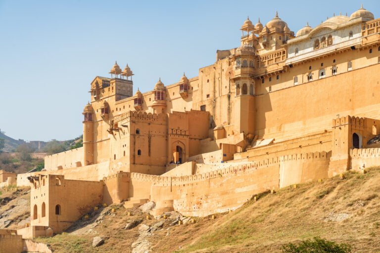 the-amer-fort-and-palace-in-jaipur-rajasthan-india The Amer Fort and Palace in Jaipur, Rajasthan, India